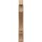 Ekena Millwork 5 1/2-in W x 32-in D x 38-in H Balboa Block Rough Cedar Woodgrain TimberThane Outlooker, Primed Tan OUTUR055X32X38BOA44RCPR - alternate 5